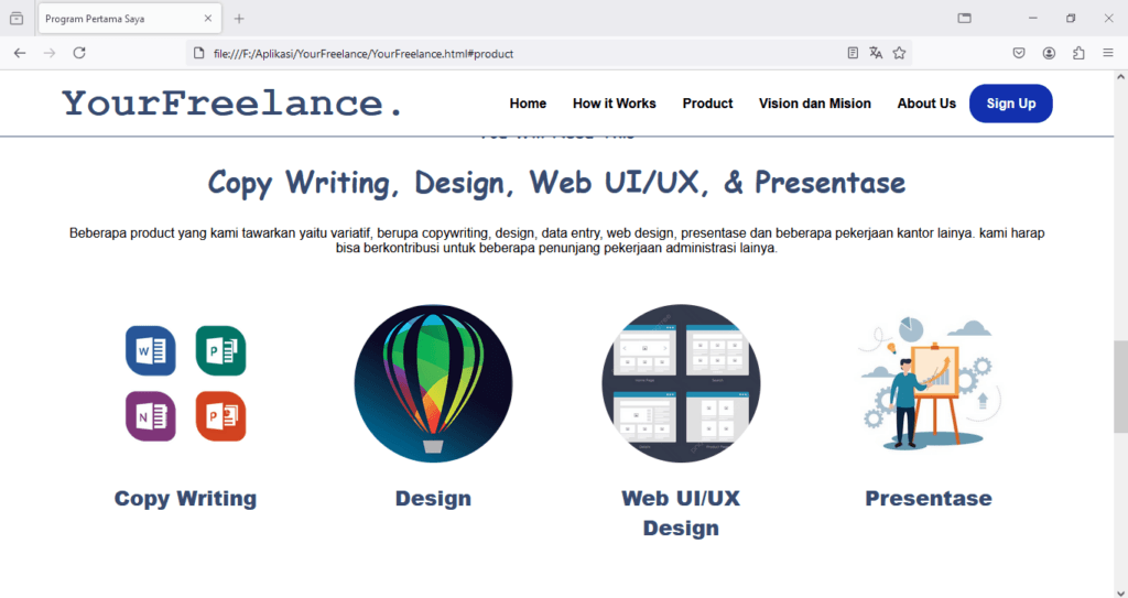 Je réaliserai votre site web en 14 jours, maximum 30 jours. Cela dépend du contenu en lui-même, si c’est un peu c’est rapide, si c’est beaucoup c’est l’inverse - portfolio - 1