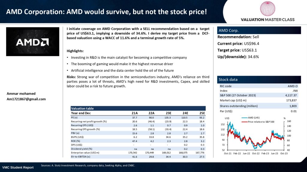 Analyze financial and economic data to evaluate the company's performance - portfolio - 0