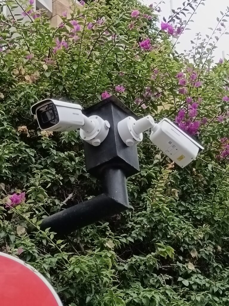 Installing cameras - portfolio - 1