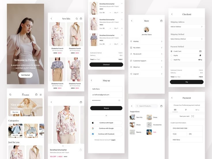 Ecommerce mobile app android & ios - portfolio - 0