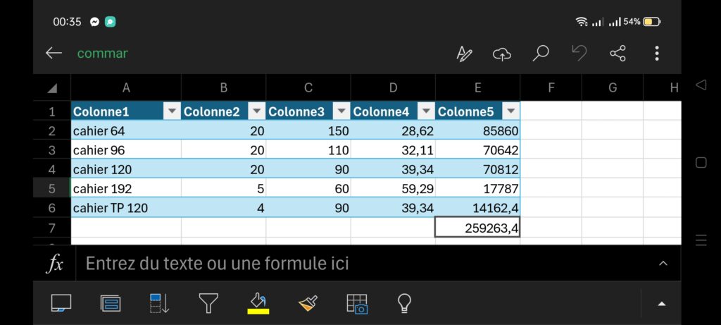 Edit texts and invoices - portfolio - 1
