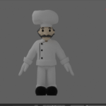 I create a clean and close 3D model for you to use 
