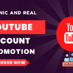 i will do YouTube account Organic Promotion and get 2000 real subscribers 
