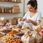🛍️ خدمة تعبئة وتغليف من البيت بدقة واهتمام ✔️ تعبئة وتغليف التوابل - المكسرات - الهدايا - المنتجات الطبيعية ✔️ تعبئة في أكياس، برطمانات أو صناديق حس - عن بُعد