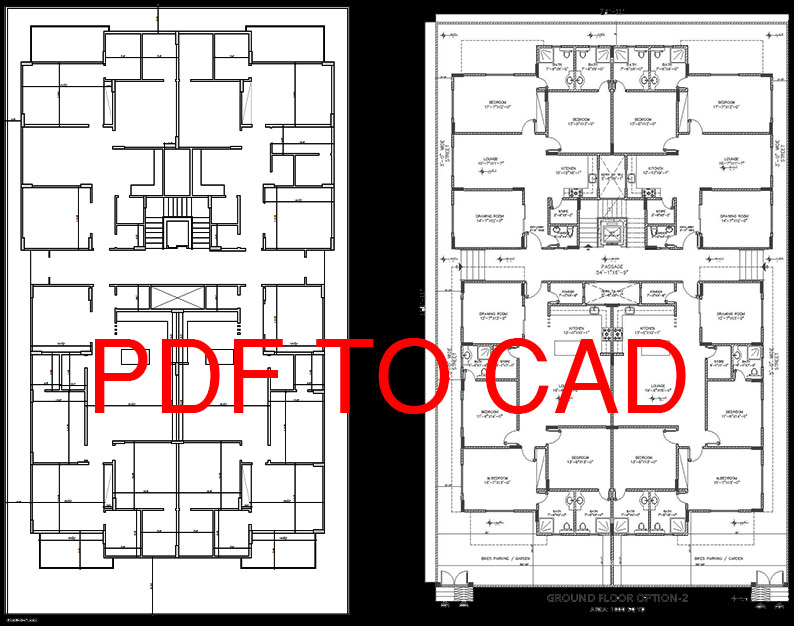 سأقوم بتحويل رسومات الرسم اليدوي إلى تنسيق CAD - portfolio - 0