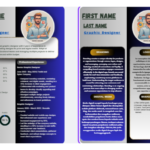 voici les modèles de CV sur CANVA! - À distance