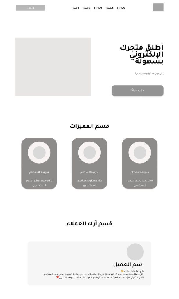 تصميم واجهات موقعك باستخدام Figma بشكل احترافي - portfolio - 1
