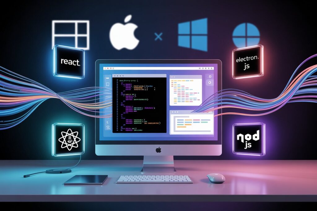 سأقوم بتطوير تطبيقات سطح المكتب عبر الأنظمة الأساسية باستخدام Electron.js - portfolio - 0