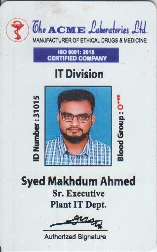 Syed Makhdum Ahmed - portfolio - 0