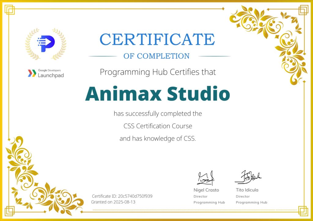 ANIMAX STUDIO - portfolio - 1