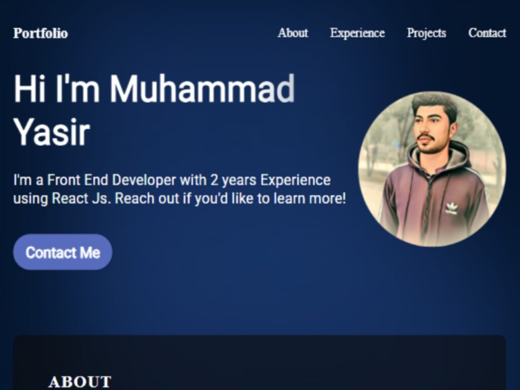 Muhammad Yasir - portfolio - 0
