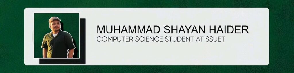 Muhammad Shayan Haider - الغلاف