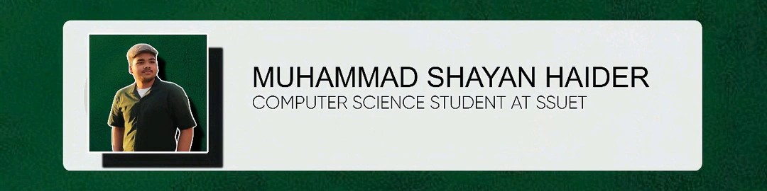 Muhammad Shayan Haider - cover