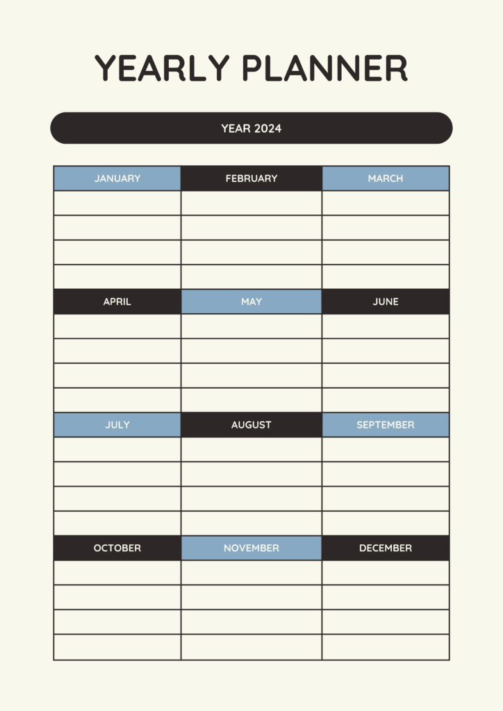 Planificateurs personnels - portfolio - 2