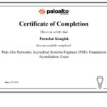 Ingénieur système accrédité Palo Alto Networks (PSE)