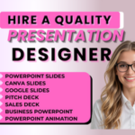 Présentation d’entreprise et conception de modèles PowerPoint - À distance