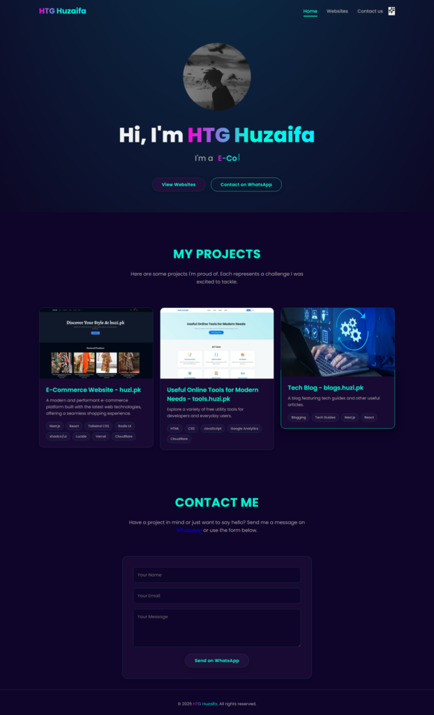 HTG Huzaifa - portfolio - 2
