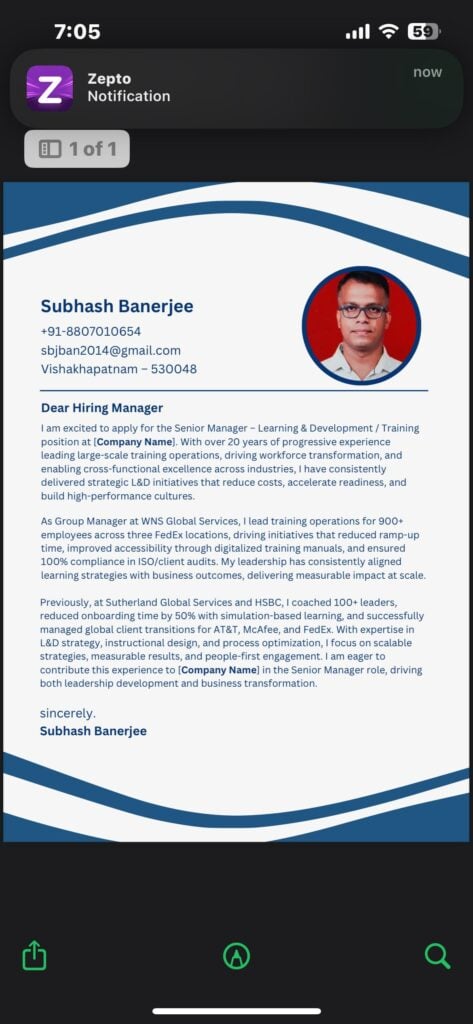 I will create your ATS - friendly resume in a day - portfolio - 0