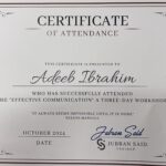 Atelier de communication efficace