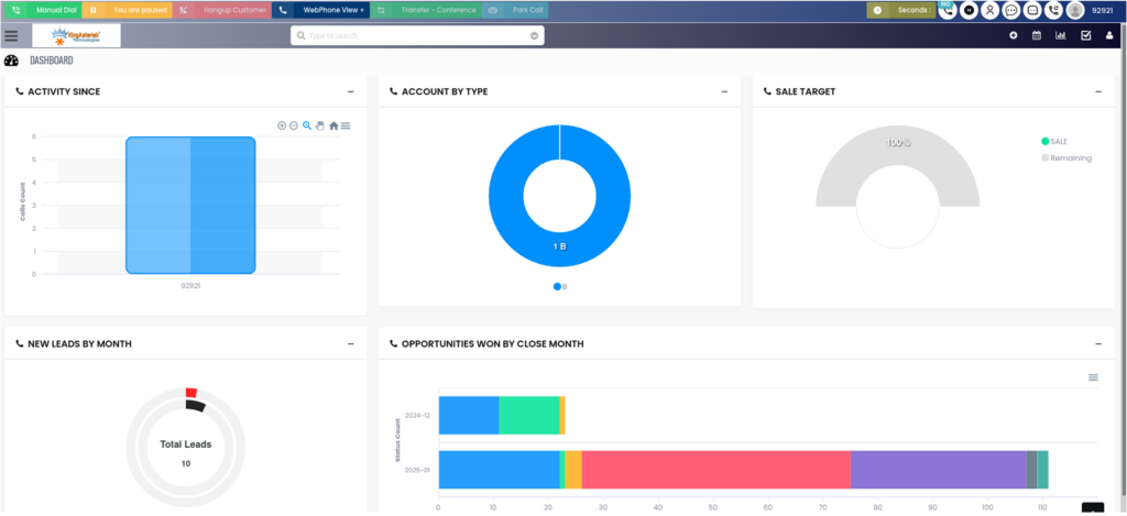تكامل Dialer CRM - portfolio - 2