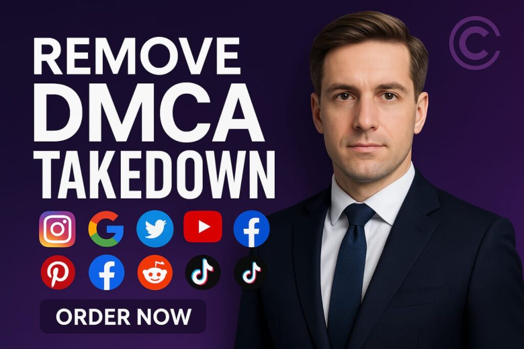Je supprimerai le retrait, le harcèlement, la diffamation et le droit d’auteur ou le contenu illicite YouTube, Facebook, reddit, Instagram, onlyfans, Google, sous DMCA  - portfolio - 0