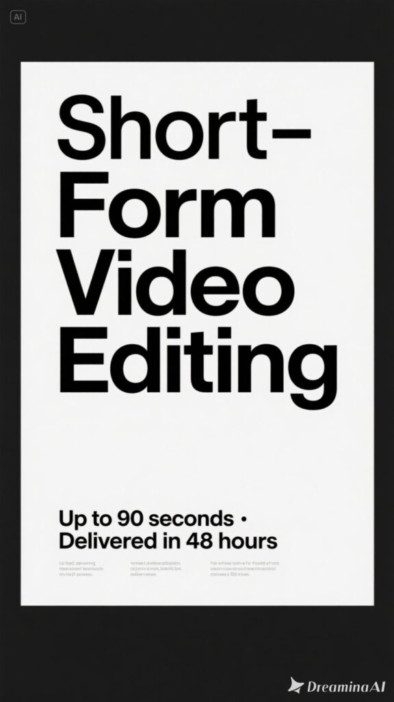 Short-Form Video Editing - portfolio - 2