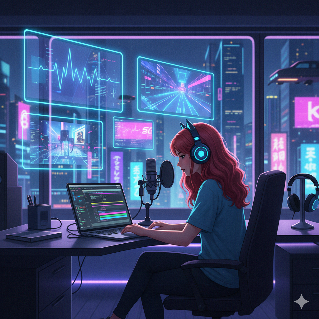 I will design soundscapes, background music, and audio effects that sync perfectly with your video, stream, or cinematic project.  - portfolio - 0