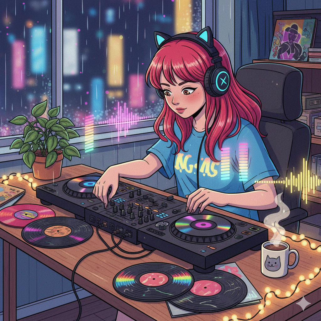 سأقوم بإنشاء مزيج DJ احترافي أو إعادة مزج مع انتقالات سلسة وتأثيرات وأجواء فريدة مثالية للحفلات أو التدفقات أو المحتوى الترويجي. - portfolio - 0
