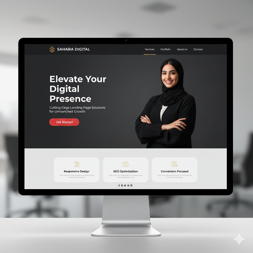 سأقوم بإنشاء موقع ويب Landing Page أو Portfolio احترافي في غضون 5 ايام - portfolio - 0