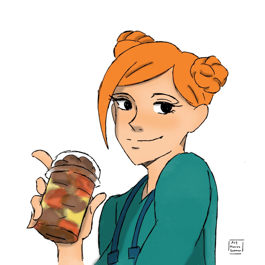 Illustration numérique simple - portfolio - 1