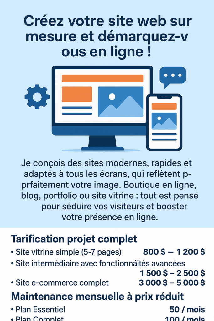 Custom Website Design - portfolio - 0