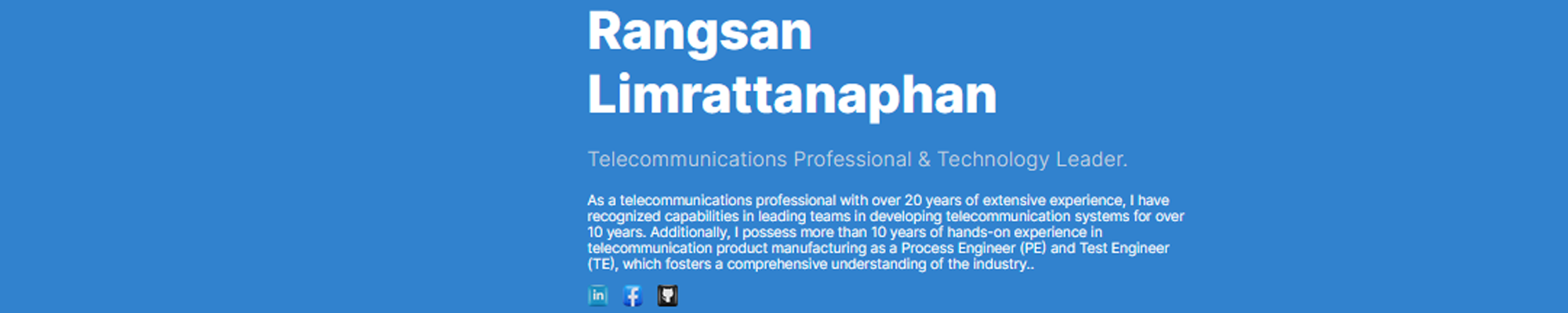 Rangsan Limrattanaphan - cover