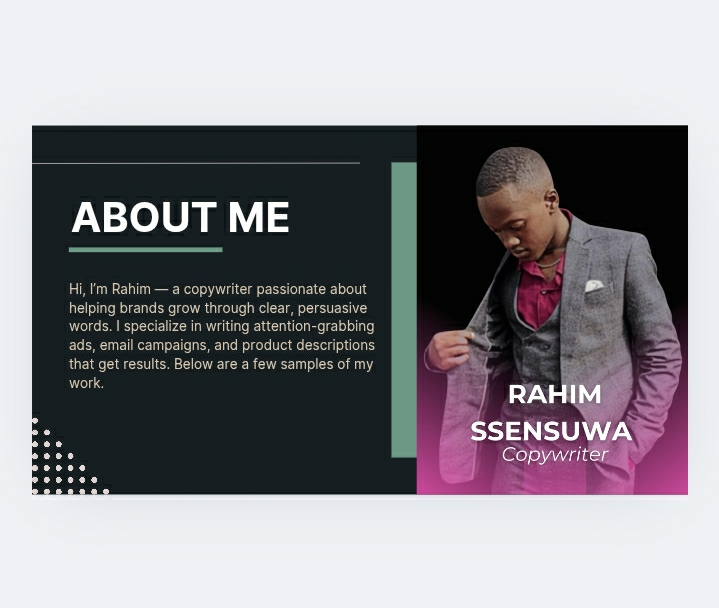 Rahim Royce - portfolio - 2