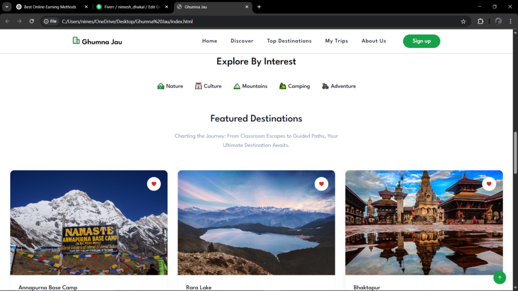 Nimesh Dhakal - portfolio - 1
