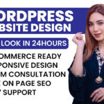 Je vais concevoir, redessiner ou réparer un site web wordpress