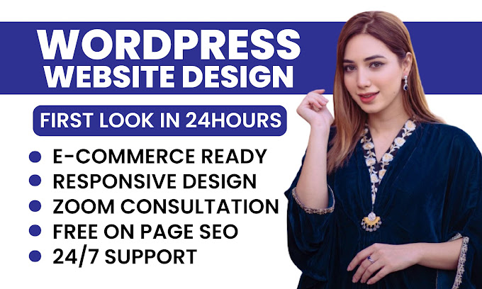 Je vais concevoir, redessiner ou réparer un site web wordpress - portfolio - 0