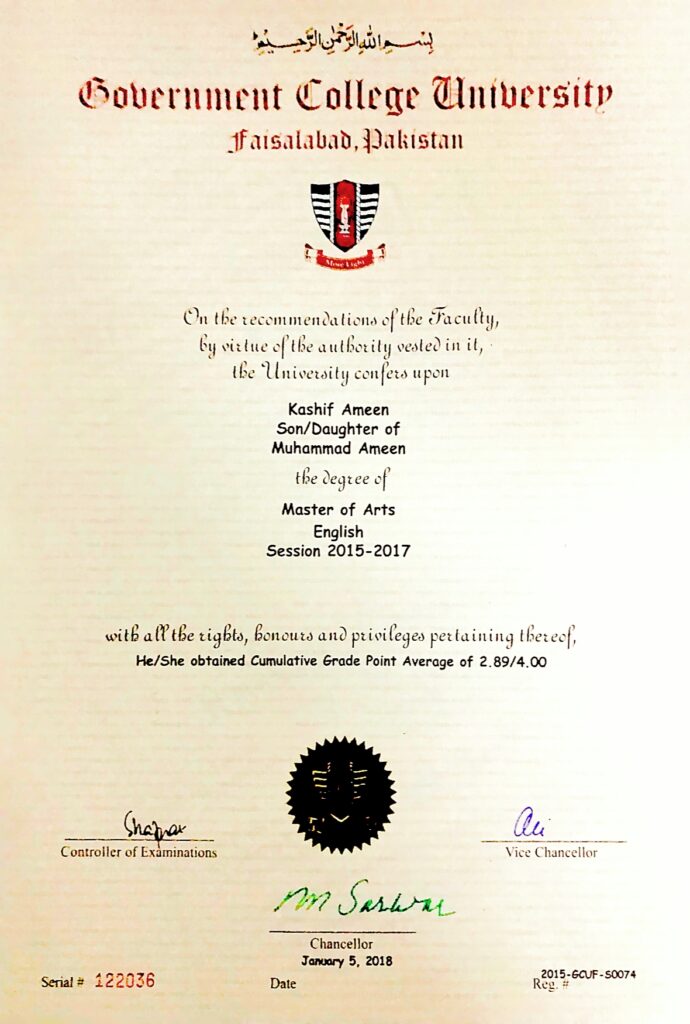 Kashif Ameen - portfolio - 0