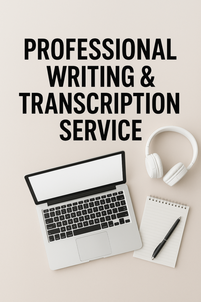Je vais rédiger et transcrire vos contenus avec précision et style - portfolio - 1