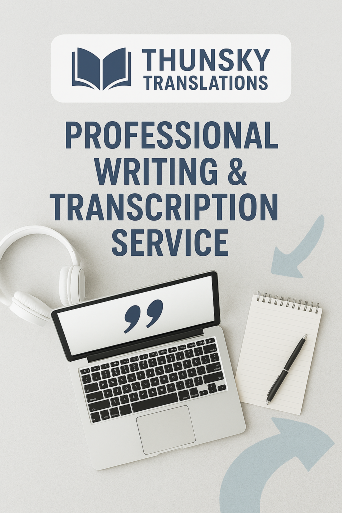 Je vais rédiger et transcrire vos contenus avec précision et style - portfolio - 0