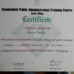 Computer literacy and English Language Certificate