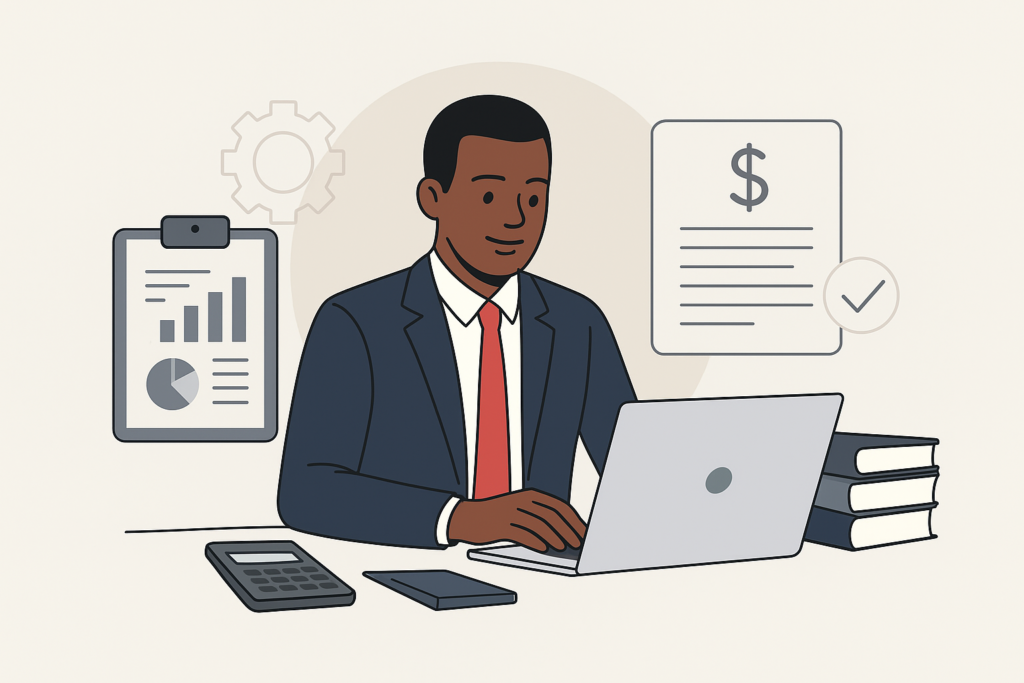 Stephen Ngondonga provides professional services in financial management, administration, and organizational support, helping institutions streamline - portfolio - 0