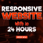 I will create responsive website in 24 hours