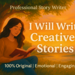 “I will write engaging short stories, articles, or creative content for you”