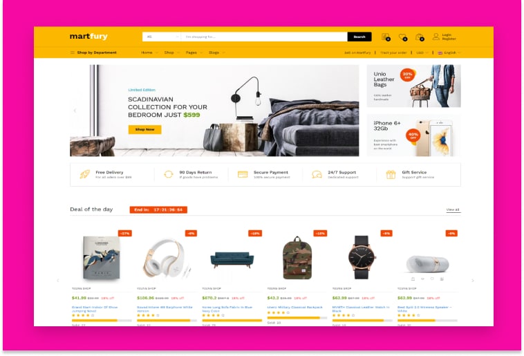 I Will Build Custom React/NextJS UI Templates for Dashboards, Portfolios & Ecommerce – Responsive & SEO-Optimized! - portfolio - 0
