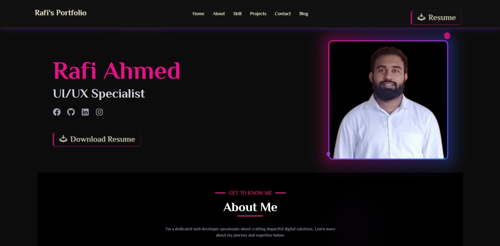 Rafi Ahmed - cover