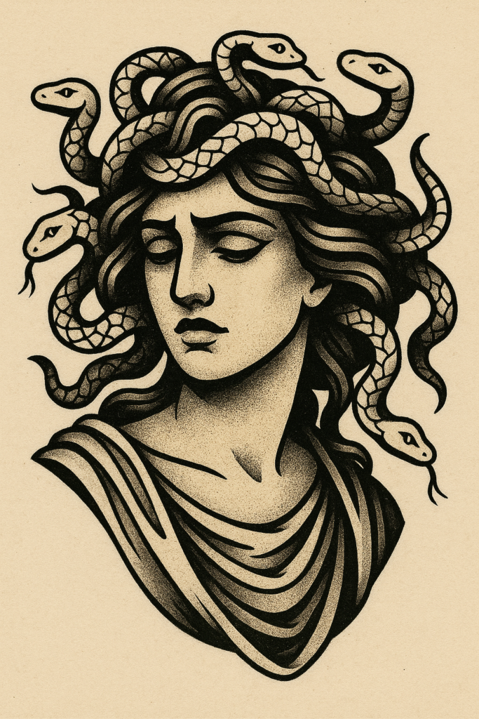Bannière professionnelle de design de tatouage – Mettant en avant des concepts de tatouage traditionnels et modernes. - portfolio - 0