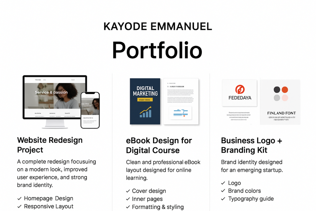 I will create a Website & eBook Designer - portfolio - 0