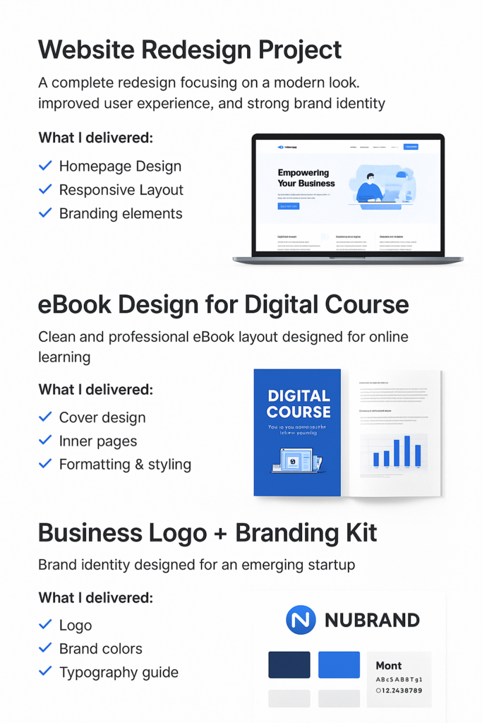 I will create a Website & eBook Designer - portfolio - 1