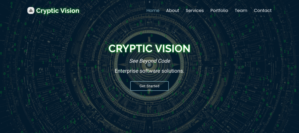 Cryptic Vision - cover