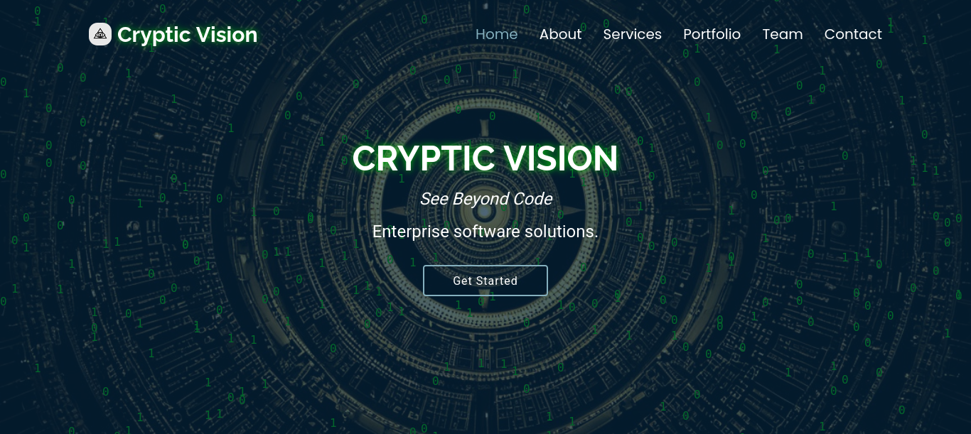 Cryptic Vision - cover